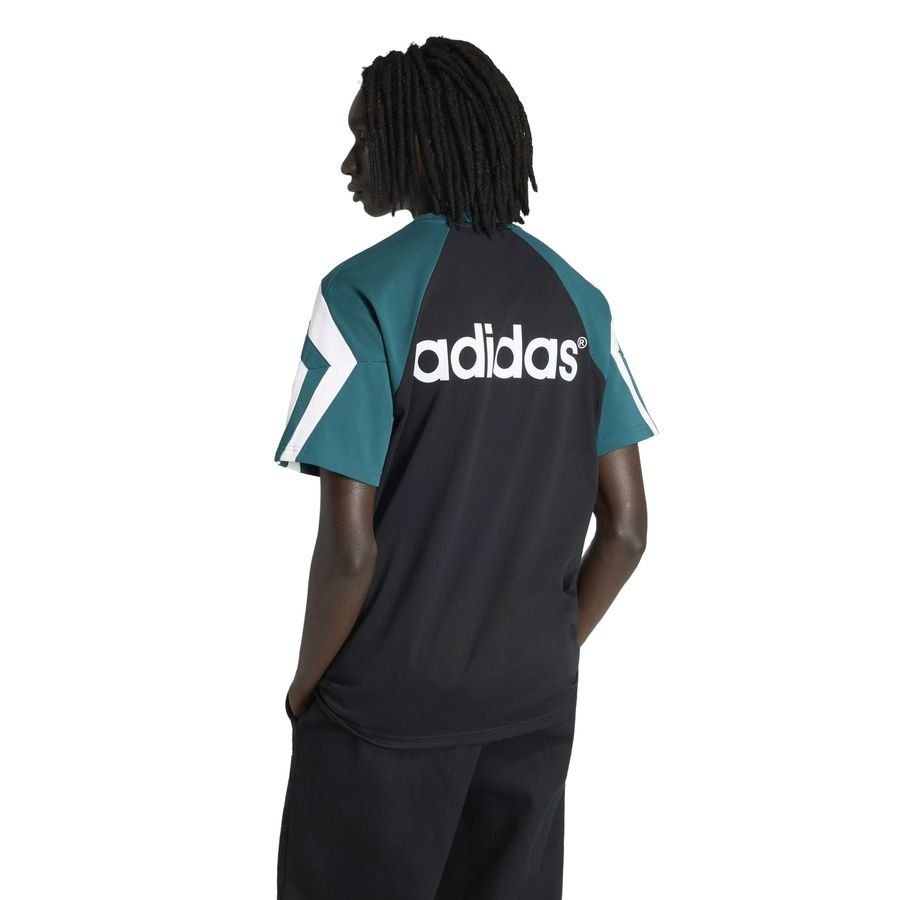 Liverpool T-Shirt Bringback 1995/96 - Black/Rich Green/White - Men's-SoccerKits Hub | Buy Soccer Jerseys Online